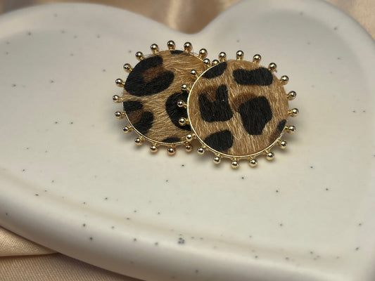 BOUCLES LEOPARD